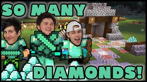 Max Diamonds The Mineshaft Works Echo Minecraft Episode 2 Youtube