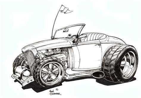 Hot Rod By Adstamper Art Cars Hot Rods Art Drawings Sketches Creative