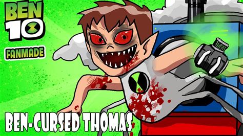 Cursed Thomas Vs Huggy Wuggy Ben 10 Animation Youtube