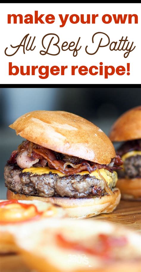 Two Burgers With Bacon And Cheese On Them Are Sitting On A Table Next