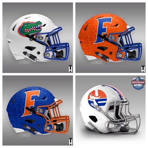 Florida Gators Helmet Concepts With Images Football Helmets