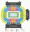 Notre Dame Stadium Seating Chart | Notre Dame Stadium | Notre Dame, Indiana