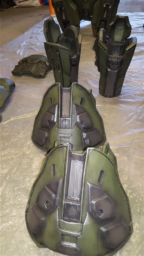 Maker Creates An Amazing Full Size 3d Printed Master Chief Armor From