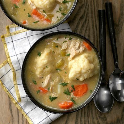 Grandmas Chicken N Dumpling Soup Recipe How To Make It Taste Of Home
