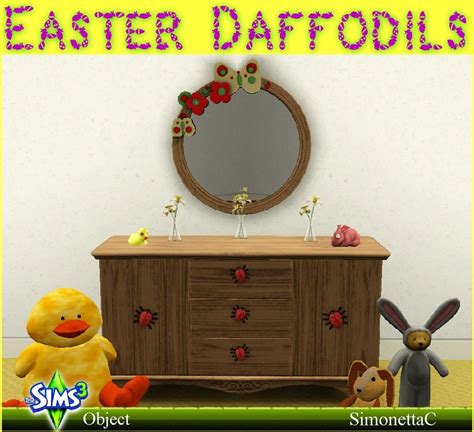 The Sims Resource Easter Daffodils