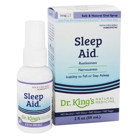 King Bio Homeopathic Natural Medicine Sleep Aid 2 Ounces Holly Hill