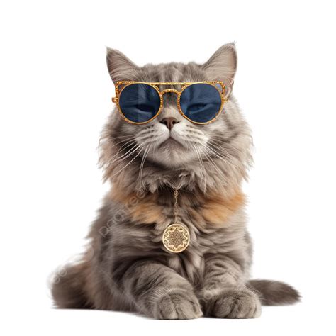 two cats wearing sunglasses