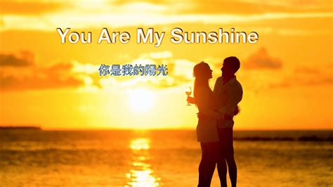 The other night, dear as i lay sleeping i dreamt i held you in my arms when i awoke, dear You are my sunshine ( lyrics ) 你是我的陽光 ( 中英字幕 ) / Music travel love - YouTube