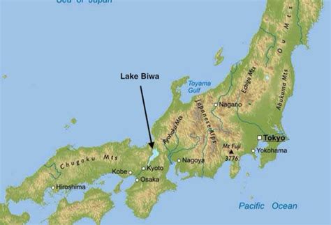 Lake Biwa Japan Map Lake Biwa Zekkei Japan Also See A Few Scenic