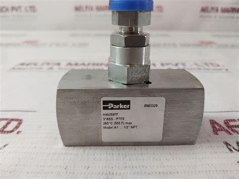 Parker Hnvs8ff Needle Valve Aeliya Marine