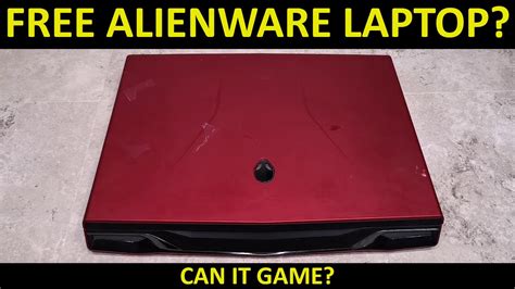 My Free Alienware Gaming Laptop M14x R1 Youtube