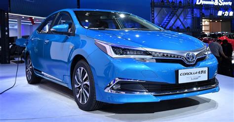 Beijing 2018 Toyota Unveils Plug In Hybrid Corolla Altis Confirms