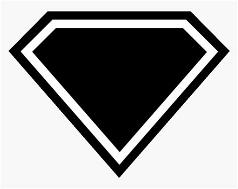 Superman Logo Vector Blank Superman Logo Png Transparent Png