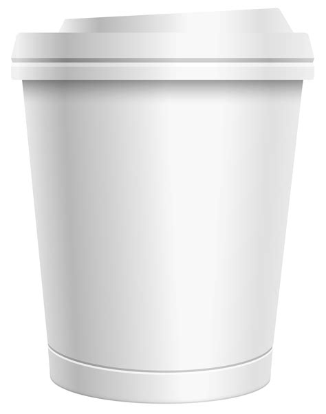 Plastic White Coffee Cup Png Clipart Image Gallery Yopriceville