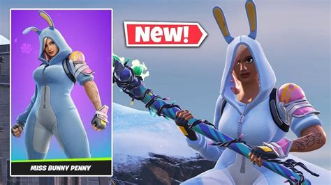 🔴live Thiccest Fortnite Skin 😍 ️ Bunny Penny Youtube