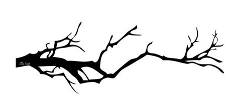 Tree Branch Silhouette Its Fall And That Means Tatts