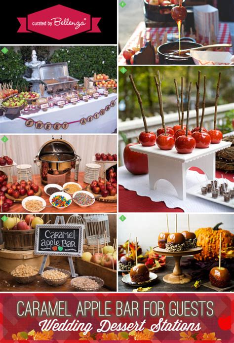How To Set Up A Caramel Apple Bar For Your Fall Wedding Creative And Fun Wedding Ideas Made