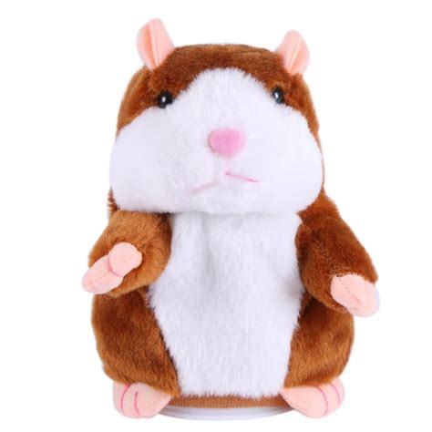 Actoyo Talking Hamster Plush Toys Interactive Stuffed Plush Animal