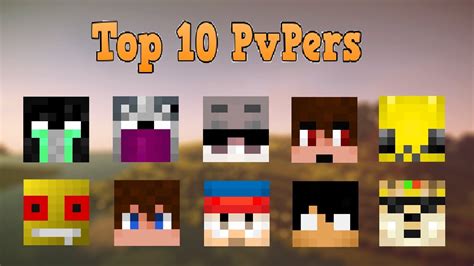 Top 10 Minecraft Pvpers Of All Time Potpvp 2020 Youtube