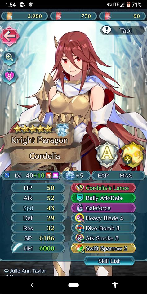A Thrashing For You Finally Finished My Elincia Build R Fireemblemheroes