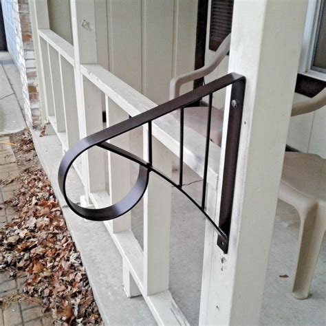 2 Step Railing Single Post Ornamental Hand Rail 1 Or 2 Step Railing