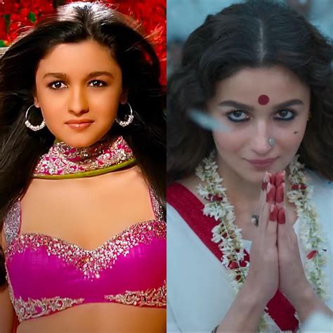 Post 2000s actresses - in their Bollywood debut film and their most