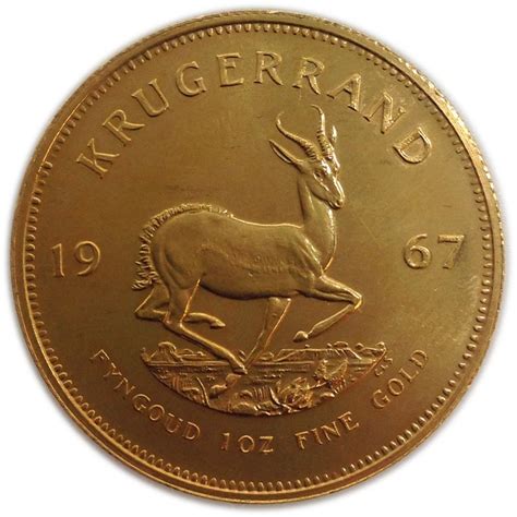 Buy 1967 One Ounce Krugerrand Gold Coin Ats Bullion Ltd