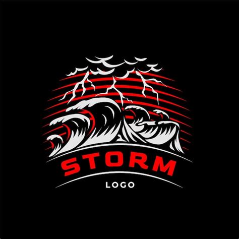 Free Vector Professional Storm Logo Template
