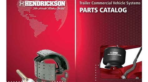 Hendrickson Launches New Digital Trailer Parts Catalog Trailer Body