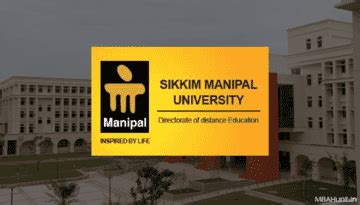 Sikkim Manipal University MBA 2021 Admission - Fees - Eligibility