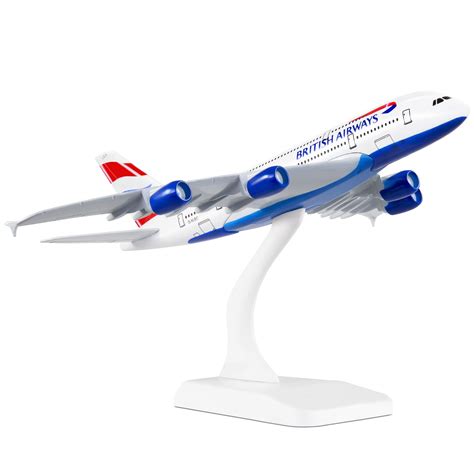 Buy Busyflies Scale British Airways Airbus Model Plane Alloy