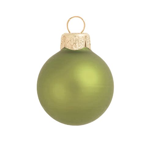 Matte Light Green Glass Ball Christmas Ornament 7 180mm Walmart