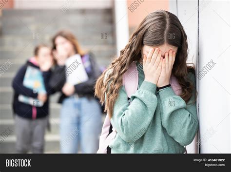 Girl Being Bullied Image Photo Free Trial Bigstock