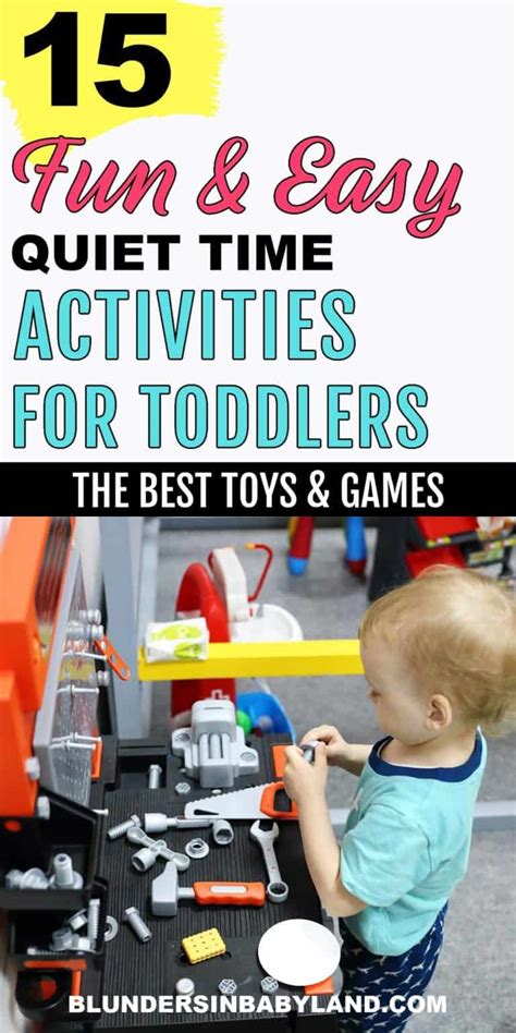 Quiet Activities For Toddlers 15 Ideas To Keep Your Little One Busy