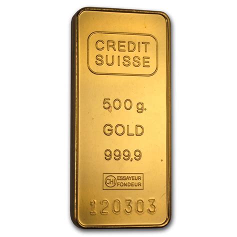 500 Gram Gold Bar Credit Suisse All Other Brands Gold Bars