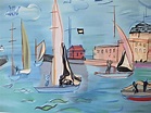 Raoul DUFY (after) - The Boats, signed lithograph - Post War & Modern ...