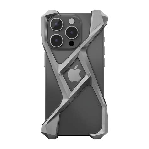 Advent Luxury Titanium Iphone 15 Pro Cases L Gray