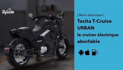 Tacita T Cruise Urban Le Charme De La Moto électrique à Litalienne