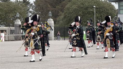 Cock O The North By The Massed Pipes And Drums As They March Off At