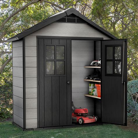 7 X 4 Keter Oakland Plastic Garden Shed 21m X 12m Garden Sheds