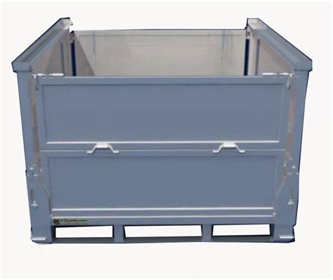 Our storage bins have dozens of applications, including use in the automotive, agricultural and manufacturing industries. Heavy Duty Storage Steel IBC Containers / Stackable Warehouse Bins 120mm Feet Height