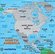 North America Map With Latitude And Longitude Lines - United States Map