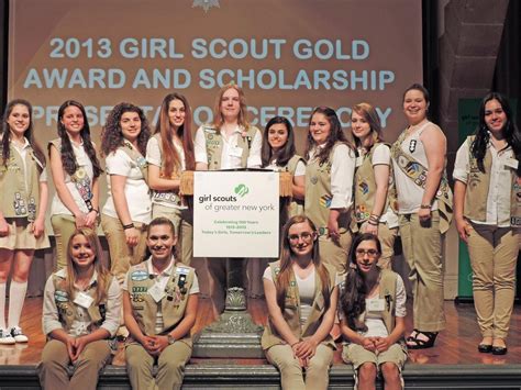 19 Young Ladies From Staten Island Earn Scoutings Gold Award