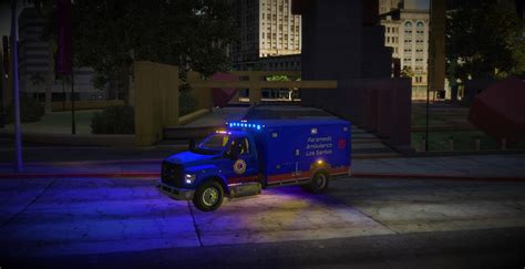 Ford F750 Ambulance Add On Replace Fivem Liveries Gta5