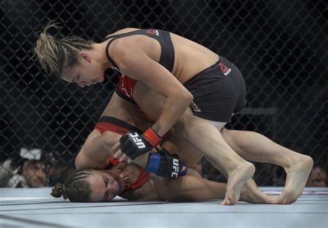 Kailin Curran Gina Mazany Welcome Newcomers At Ufc Fight Night
