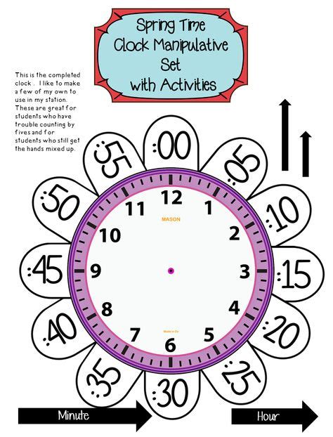 30 Ideas De Hora Aprender La Hora Actividades De Matematicas