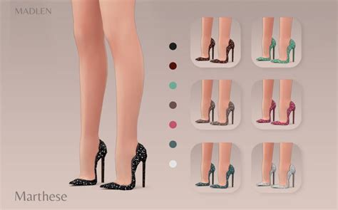 Madlen Marthese Shoes Madlen Sims Sims 4 Sims 4 Cc Shoes