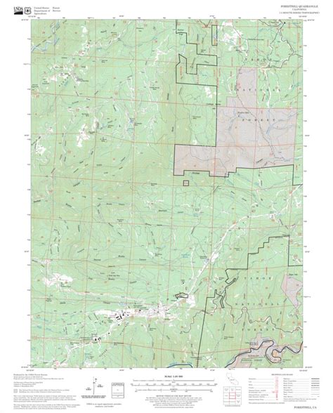 Foresthill Ca Map By Us Forest Service Topo Avenza Maps