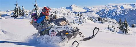 Snowmobile In Whistler Canadian Wilderness Adventures