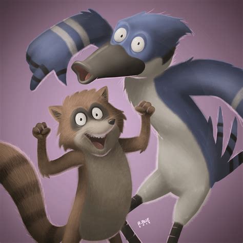 My Mordecai And Rigby Fanart Yey Yuuuh R Regularshow